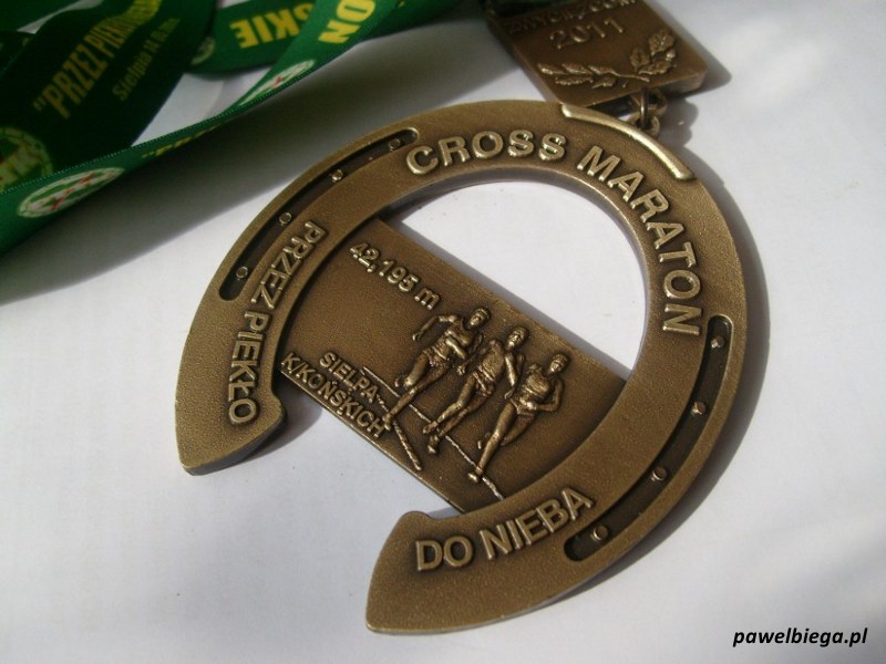 VI Cross Maraton "Przez Piekło do Nieba" - medal