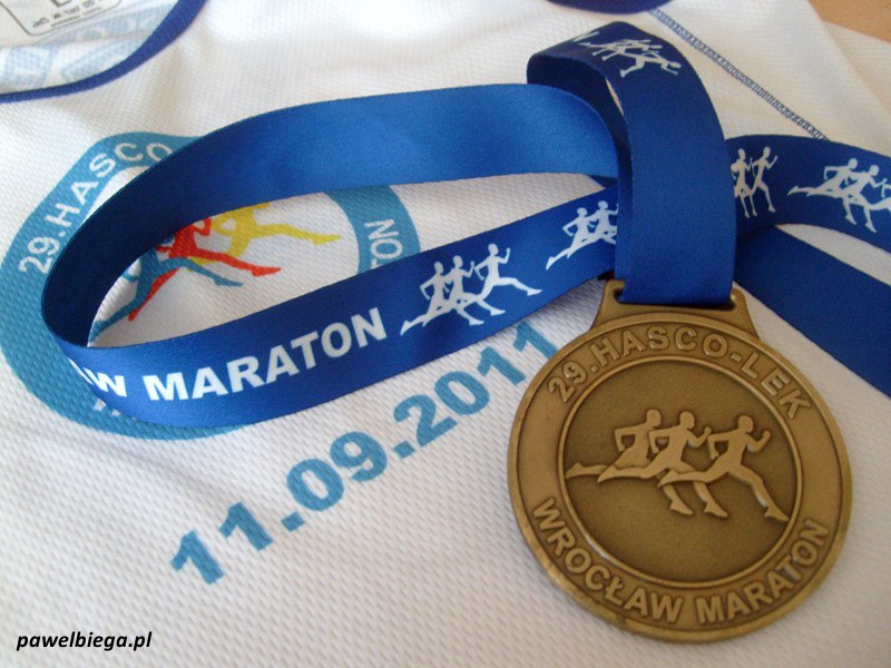 29 Hasco-Lek Wrocław Maraton - medal