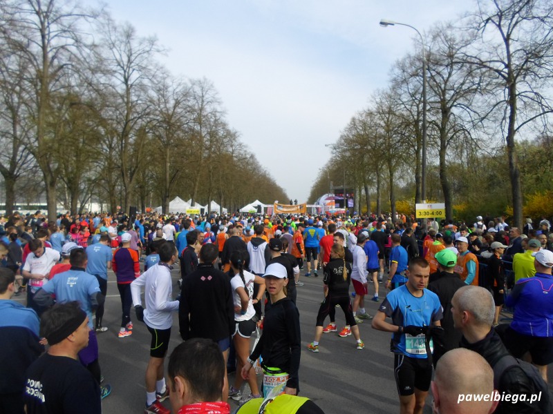 Łódź Maraton "Dbam o Zdrowie" 2014 - start