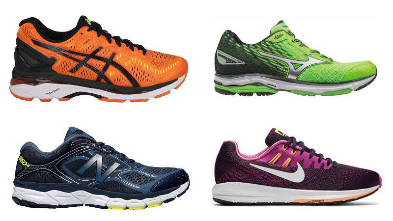 Asics Mizuno NB Nike