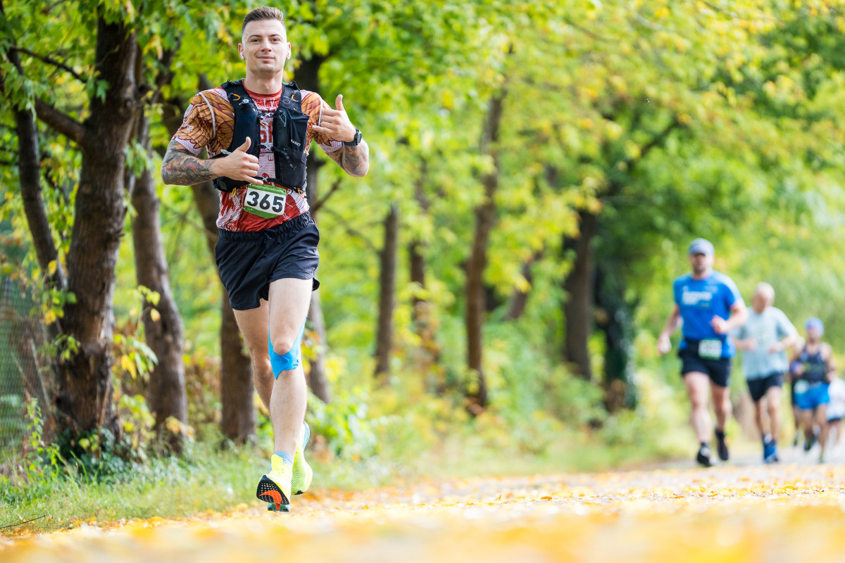 Tarczyn Półmaraton - na trasie