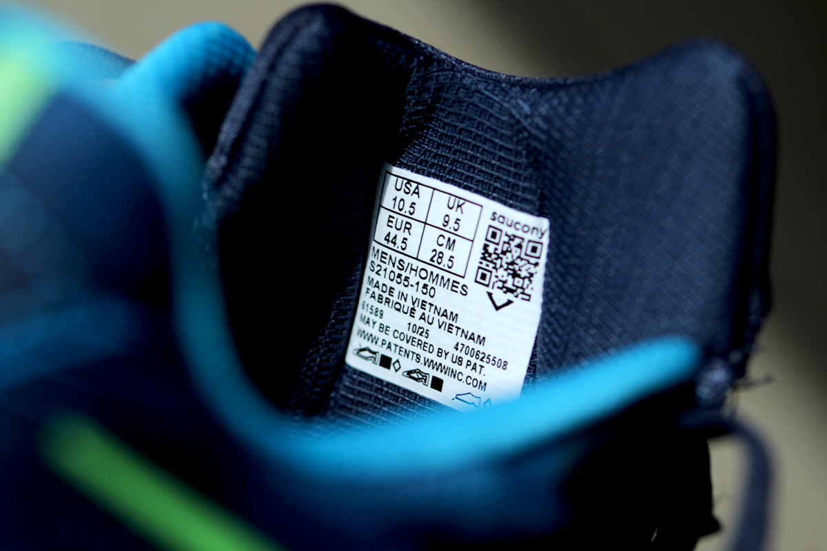 Metka rozmiarowa Saucony