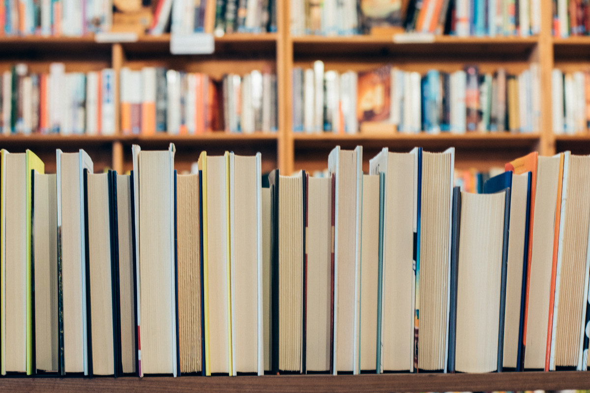Książki w bibliotece