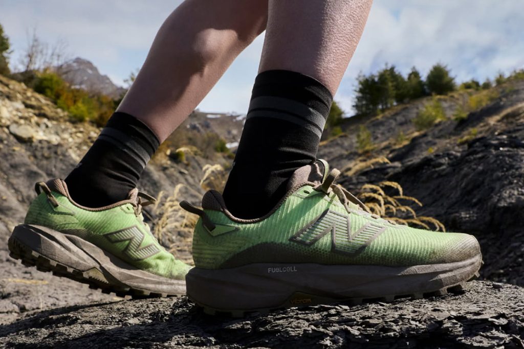 Bieganie w górach w butach New Balance